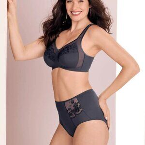 Anita 5814-408 Women's Comfort Amica Non-Wired Full Cup Bra in Gary Black